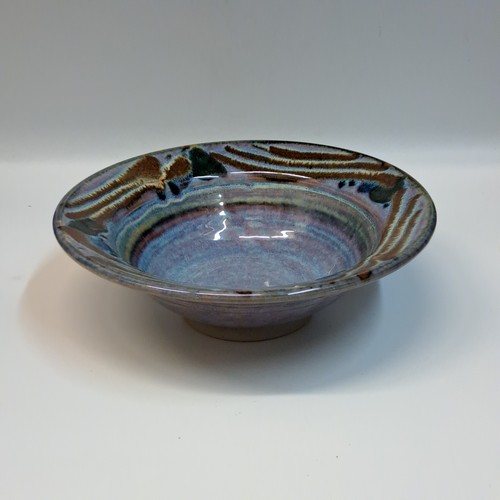 #240109 Bowl Lt Blue 3x10 $22 at Hunter Wolff Gallery